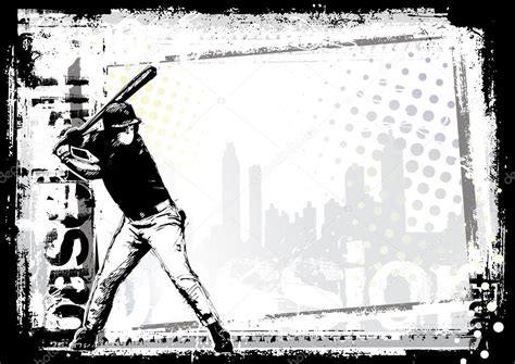 Baseball background 1 — Stock Vector © ranker666 #3505311