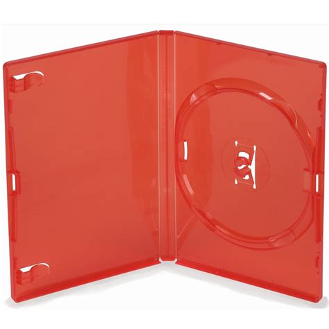 Genuine Amaray Single DVD Case Red – Media Replication