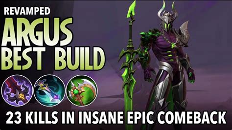 New Revamped Argus Best Build this 2021 | Argus Revamp Gameplay And Build - Mobile Legends Bang ...