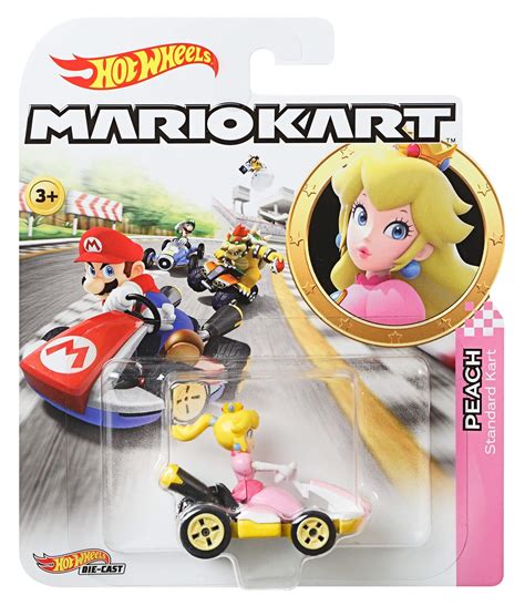 Buy Hot Wheels Mario Kart Characters and Karts as Hot Wheels 1:64 Die-Cast Cars, GBG28 Online at ...