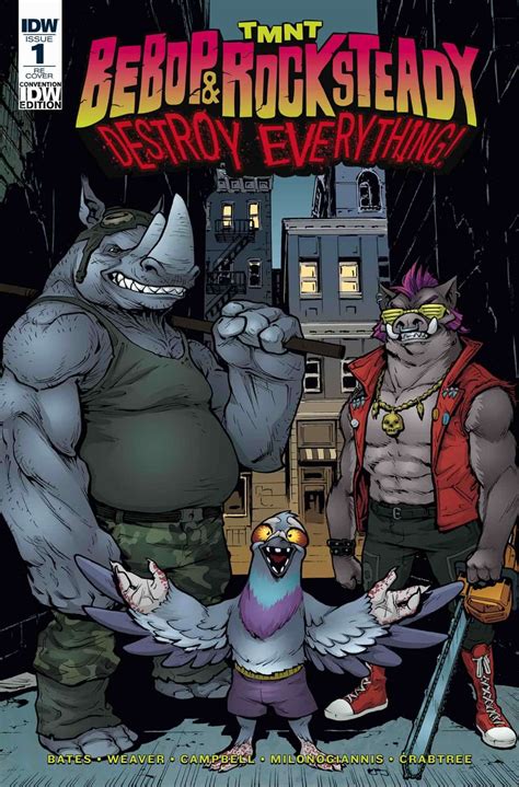 TMNT: Bebop & Rocksteady Destroy Everything #01 (IDW) | TMNT: A Collection