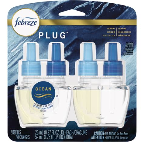 Febreze Plug Scented Oil Dual Air Freshener Refills, Assorted Scents, 2-pk | Canadian Tire