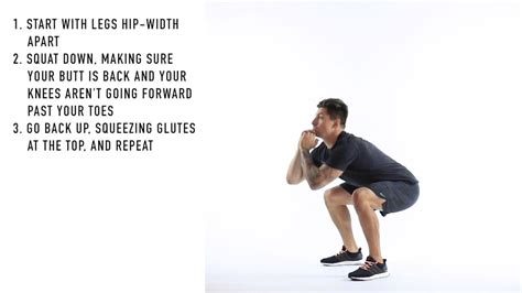 Bodyweight Squat Form