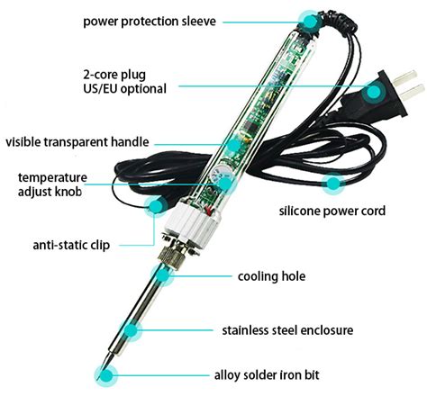 Temperature Controlled Soldering Iron, 90W | Tool.com