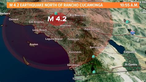 4.2 Earthquake near San Bernardino felt in LA, San Diego | cbs8.com