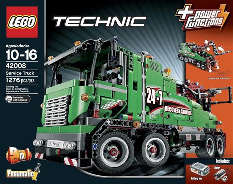 Lego Technic Building Instructions: Service Truck 42008