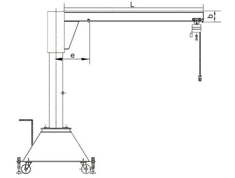 Mobile Jib Crane|Light Duty Movable Jib Crane|High-efficiency Automatic Crane