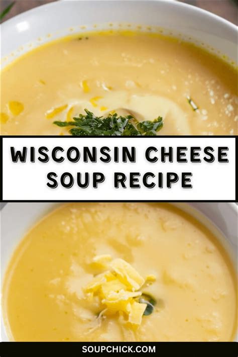 25-Minutes Wisconsin Cheese Soup Recipe (Comforting Meal) - Soup Chick