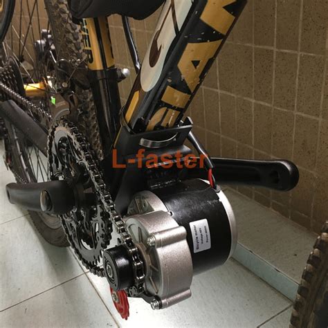 350W E-Bike Mid-Drive Motor Kit | L-faster.com