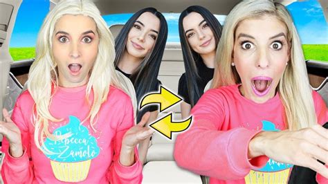 Twin Swap Drive Thru PRANK with IDENTICAL TWINS! (Uber Disguise Pranks on YouTubers) Rebecca ...