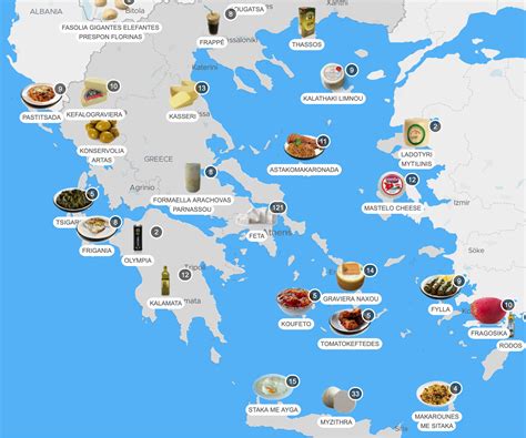 Greece Food Map: 3+1 Delicious Products | GreeceFoodies