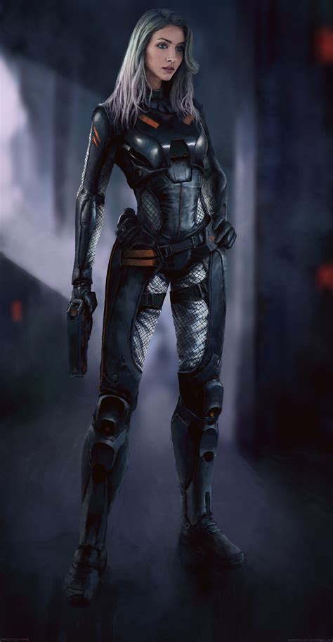 Sci-fi Girl (Inspired by Mass Effect series) : ImaginaryCharacters