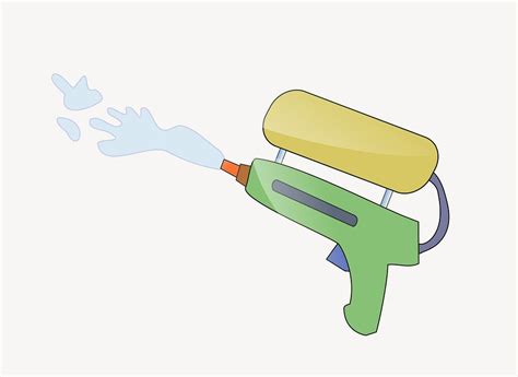 Water gun clipart. Free public | Free Photo - rawpixel