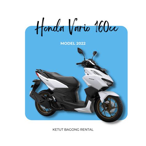 HONDA VARIO 160cc (Model 2022) - Ketut Bagong Rental