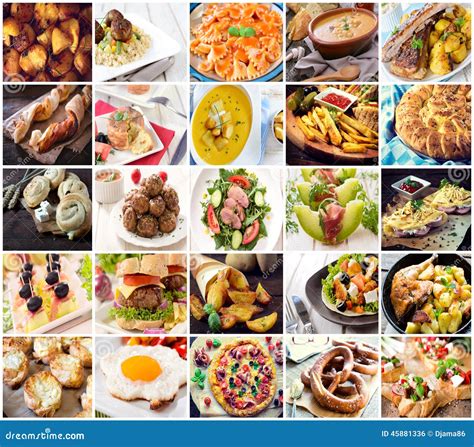 Many Kind Of Different Food Stock Photo - Image: 45881336