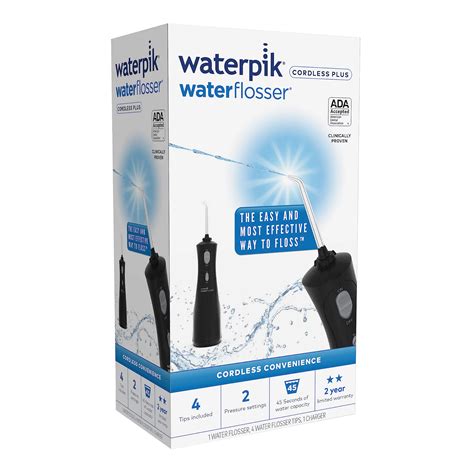 Waterpik Cordless Plus Water Flosser Black - Shop Floss at H-E-B