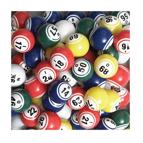 Bingo Ball Set, (Coated) Double Number (1.5") – Wholesale Bingo Supplies