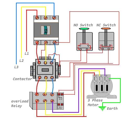 3 Phase Contactor Wiring Diagrams - IOT Wiring Diagram