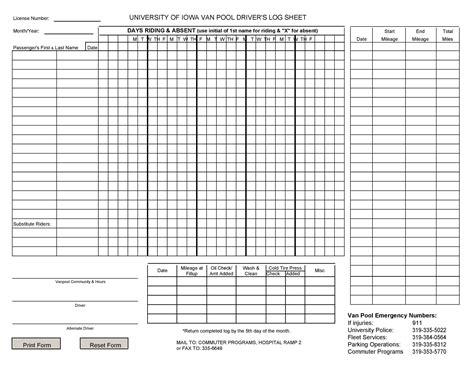 50 Printable Driver's Daily Log Books [Templates & Examples]