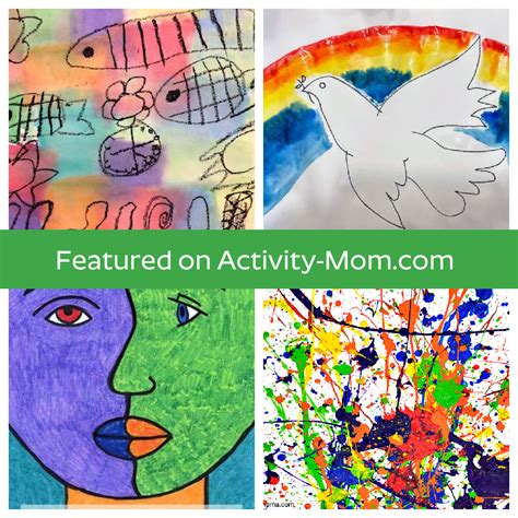 Abstract Art Activities for Kids - The Activity Mom