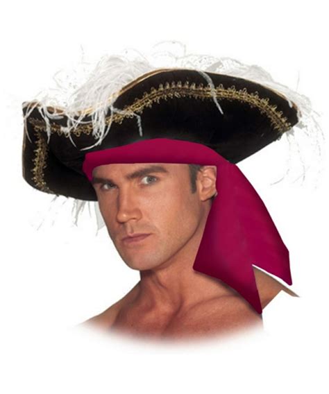 Pirate Captain Hat - Costume Accessory - at Wonder Costumes