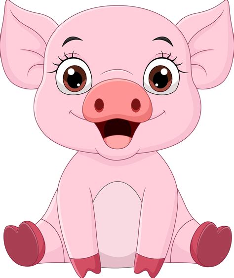 Cute Pig Vector Art, Icons, and Graphics for Free Download