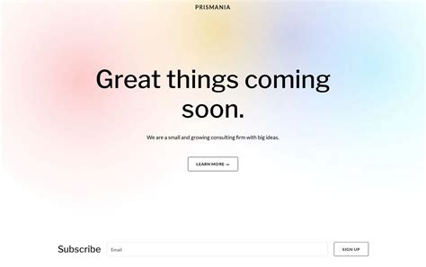 Coming Soon Website Templates | GoDaddy