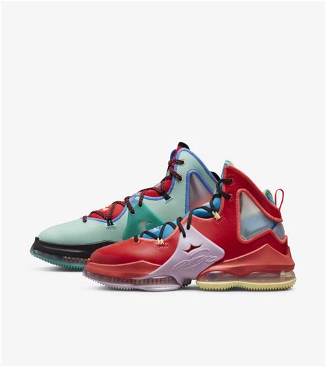 LeBron 19 'The Map' (DQ7548-600) Release Date. Nike SNKRS