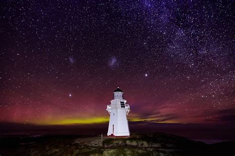 New Zealand Nights : Aurora Australis & our Galaxy Above