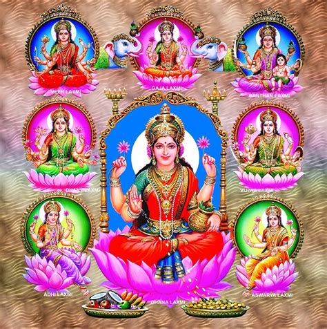 Ashta Lakshmi Wallpapers - Top Free Ashta Lakshmi Backgrounds ...