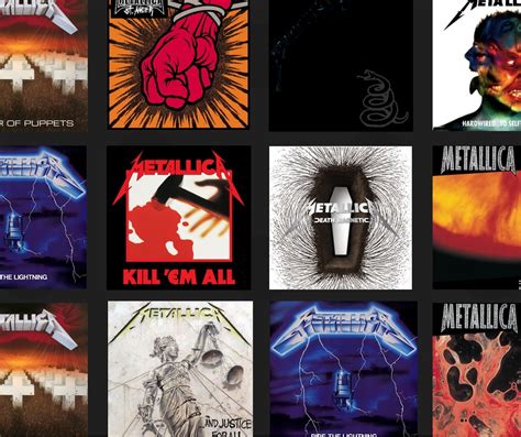 Metallica Studio Albums Ranked from Worst to Best - GREEN BEANS