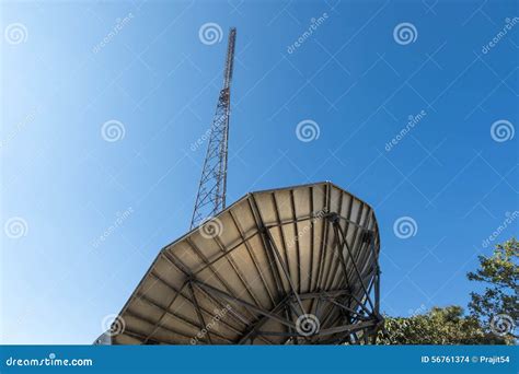 Analog Television Antenna Transmitter Stock Photo - Image of connection ...