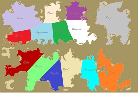 Kingdom Map by Princess-Icicles on DeviantArt