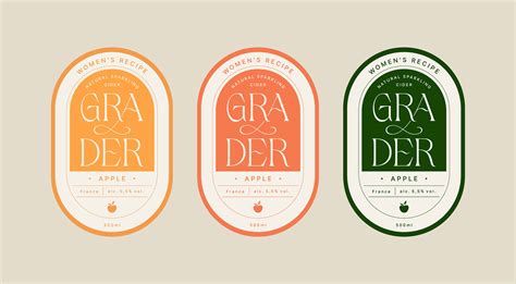 Drink packaging design GRADER on Behance