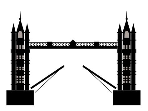 Tower Bridge London Clipart Free Stock Photo - Public Domain Pictures