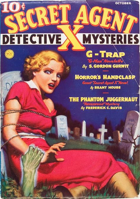 Secret Agent X – Pulp Covers