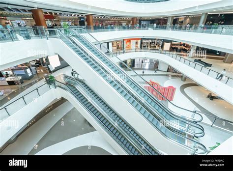 interior of modern shopping mall Stock Photo - Alamy