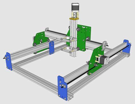 Cnc machine design, Desktop cnc, Diy cnc router