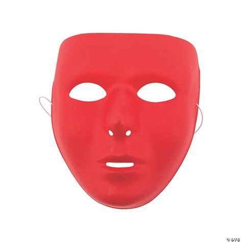 Red Face Masks | Oriental Trading