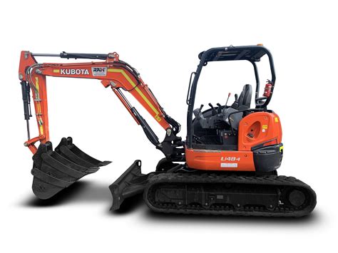 Kubota 4.8 Tonne Excavator - RAM Equipment - Dry Hire Today!