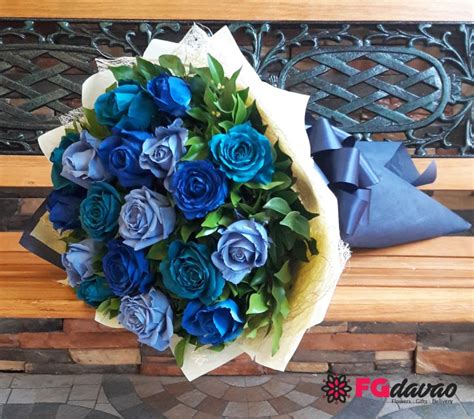 Blue Rose Bouquet 3 – FG Davao – Flowers Gifts Delivery