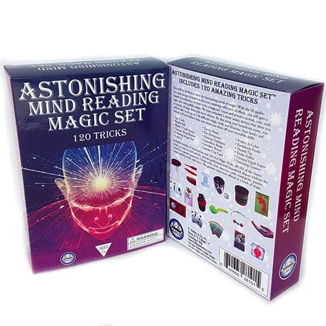 Astonishing Mind Reading Magic Set - 120 Tricks | Institute of Magic