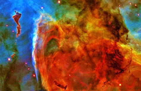 Hubble Space Telescope Images: Hubble Image Of The Keyhole Nebula