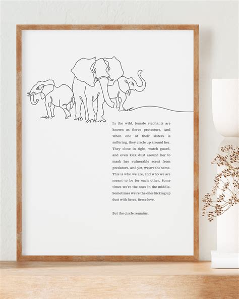 Fine Art Elephant Print | Friendship Gifts | The Festive Farm Co.