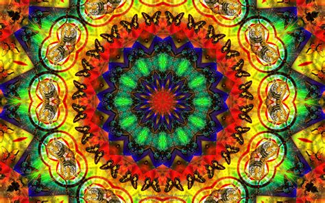 Kaleidoscope HD Widescreen Wallpaper - WallpaperSafari