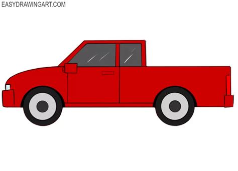 How to Draw a Truck - Easy Drawing Art