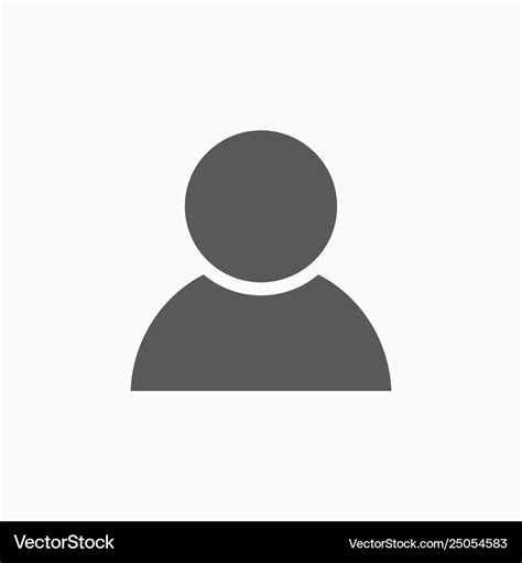 Person icon Royalty Free Vector Image - VectorStock