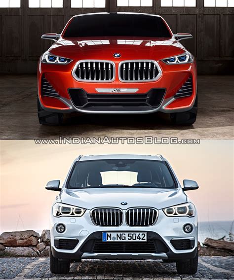 BMW X2 vs. BMW X1 front image