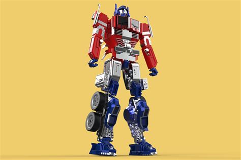 Optimus Prime Transformers Autobots - 3D Model by surf3d