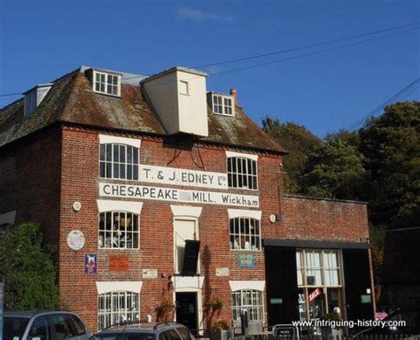 Chesapeake Mill Wickham Hampshire history | Chesapeake, Local area, England